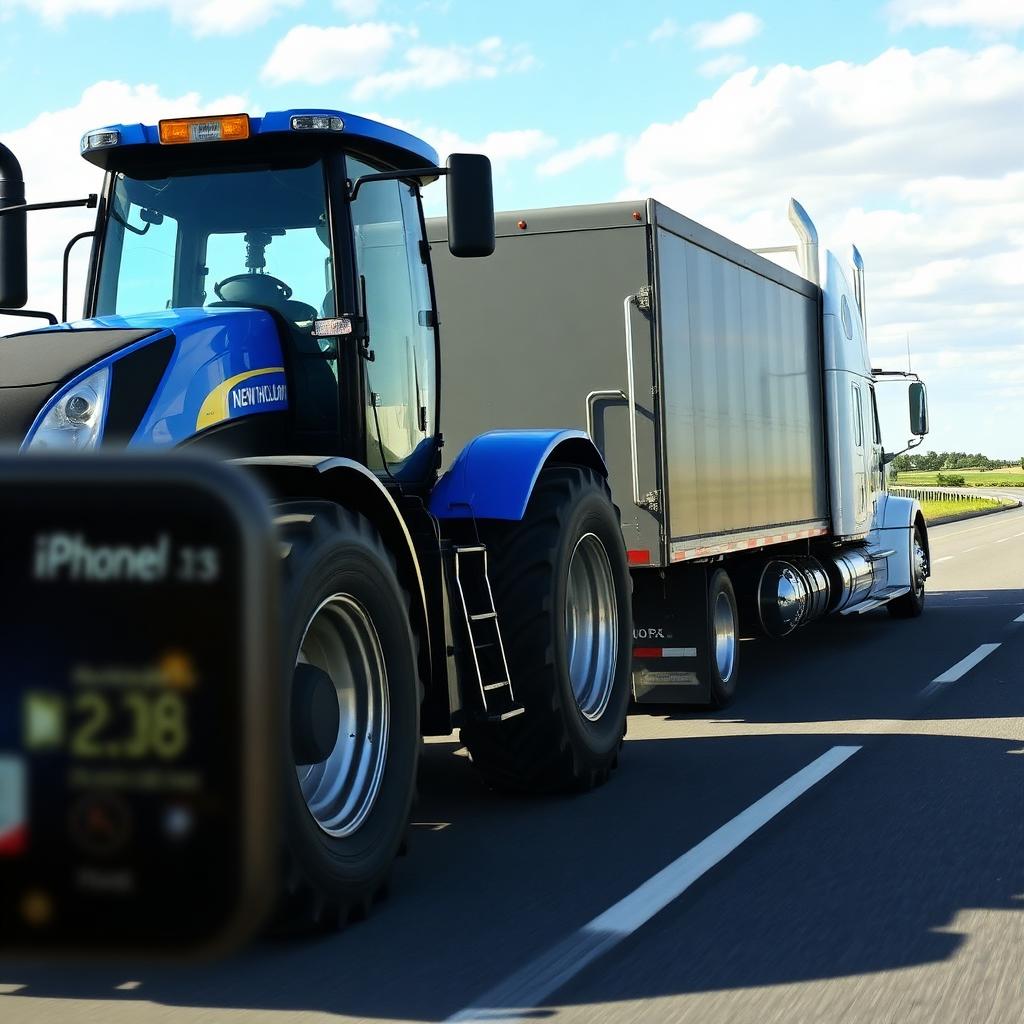 Tractor transport example 5