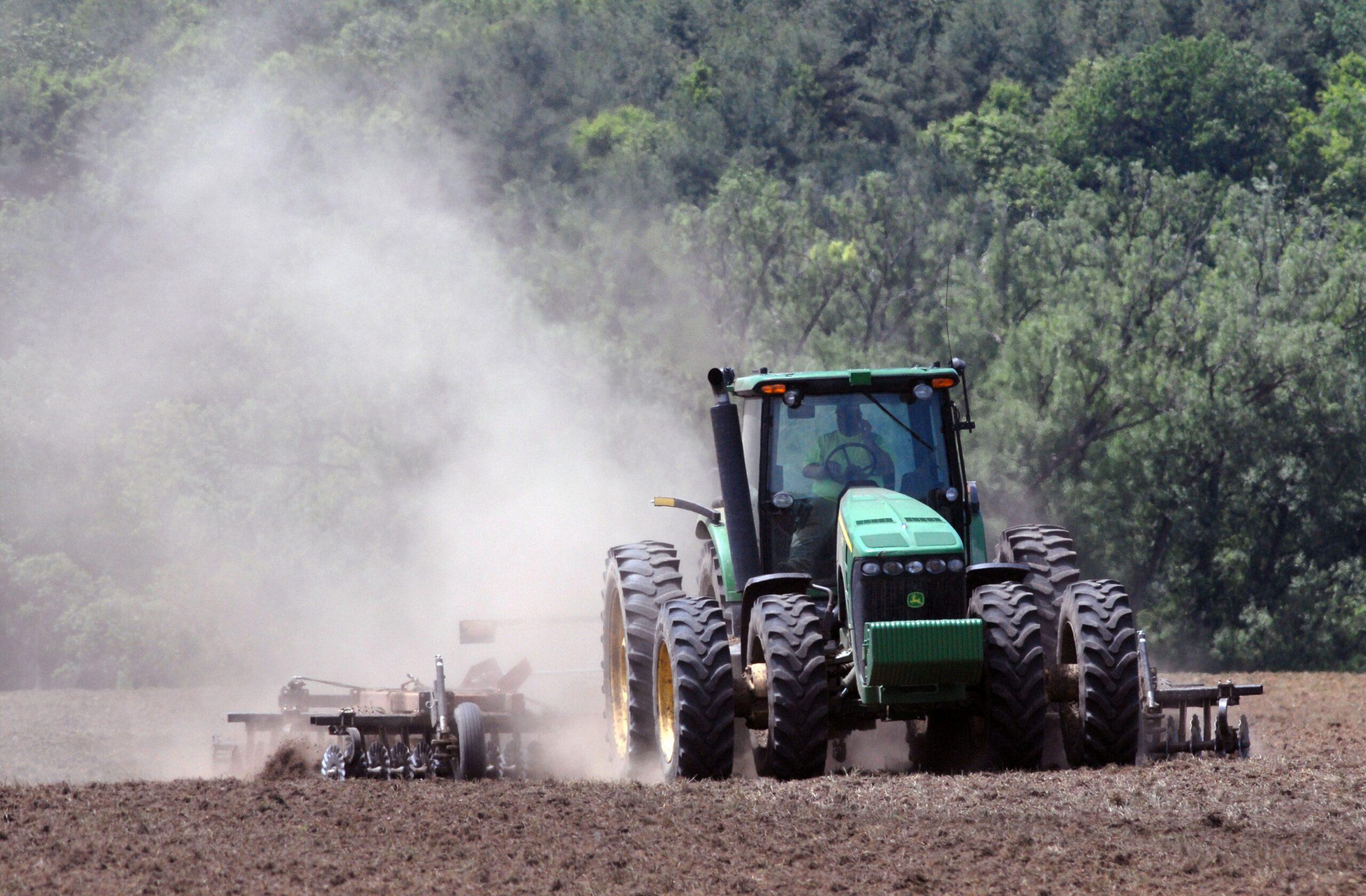 High-Horsepower Tractor on heavy haul trailer