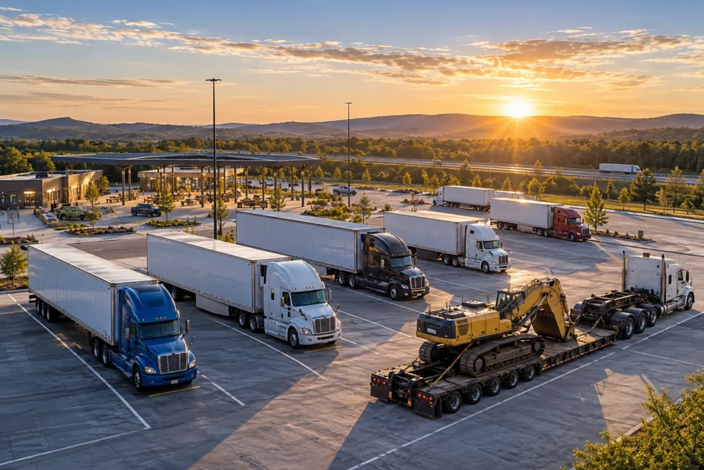 $200 Million in New U.S. Truck Parking: What Heavy Haul Shippers Should Know